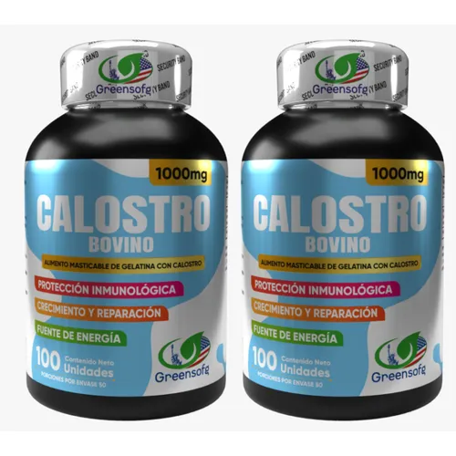 Calostro Bovino 1000mg Masticable x2
