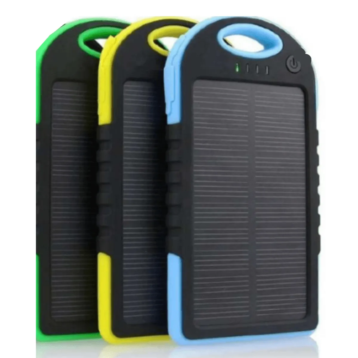 Power Bank Solar con Linterna LED
