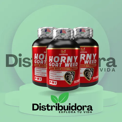 Hierba de la Cabra 8 en 1 Energía y Vitalidad x3