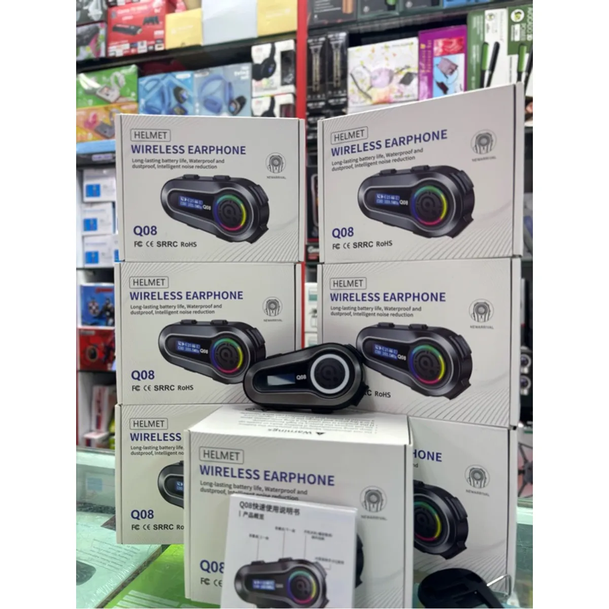 Intercomunicador Bluetooth para Casco de Moto