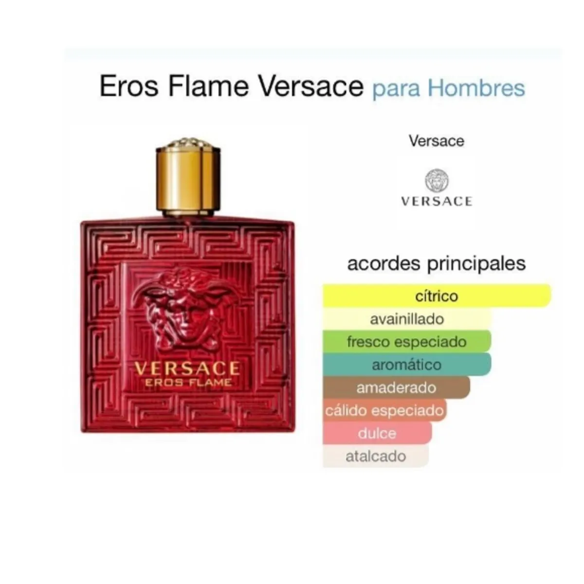 Perfume Versace Eros Flame Hombre